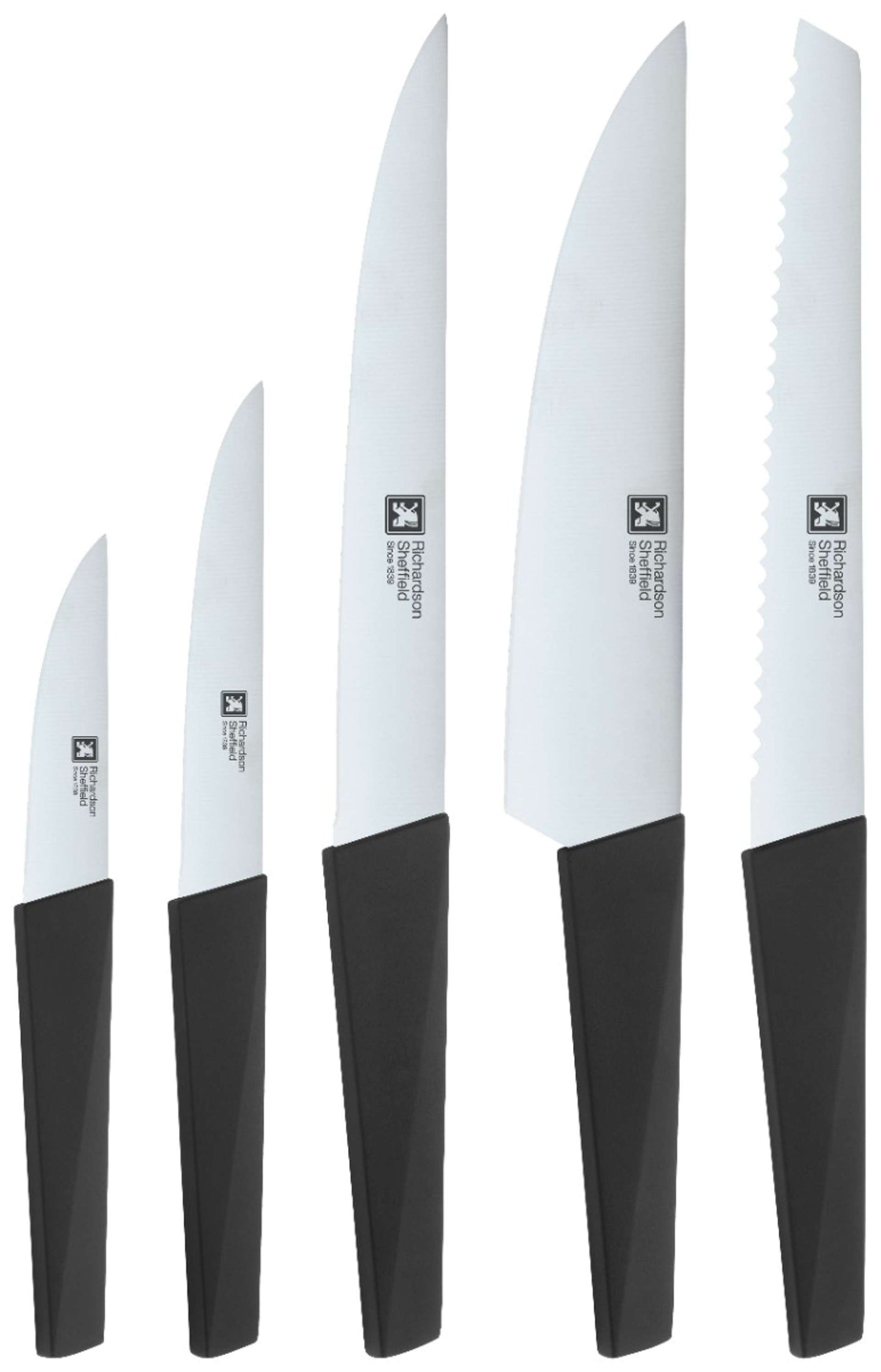 Edge Knife Block - 5-piece - Wood