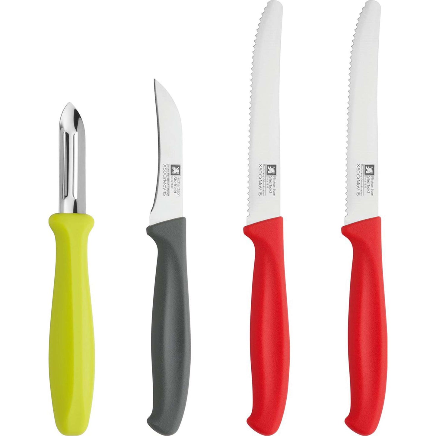 Keukenmessen set - 4-delig - 4 Personen - Sup r cut