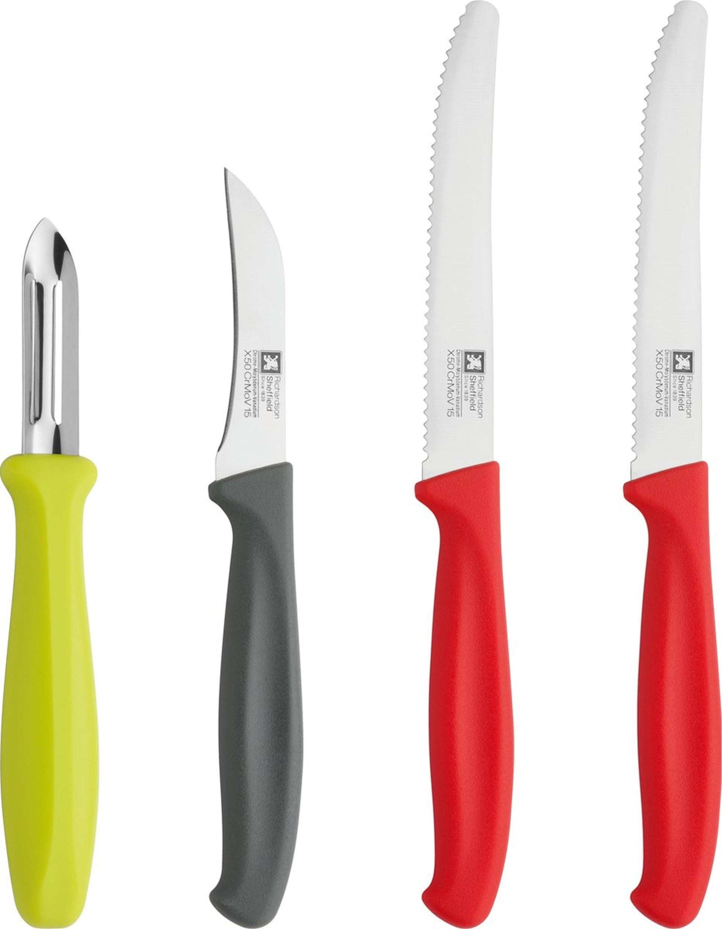 Keukenmessen set - 4-delig - 4 Personen - Sup r cut