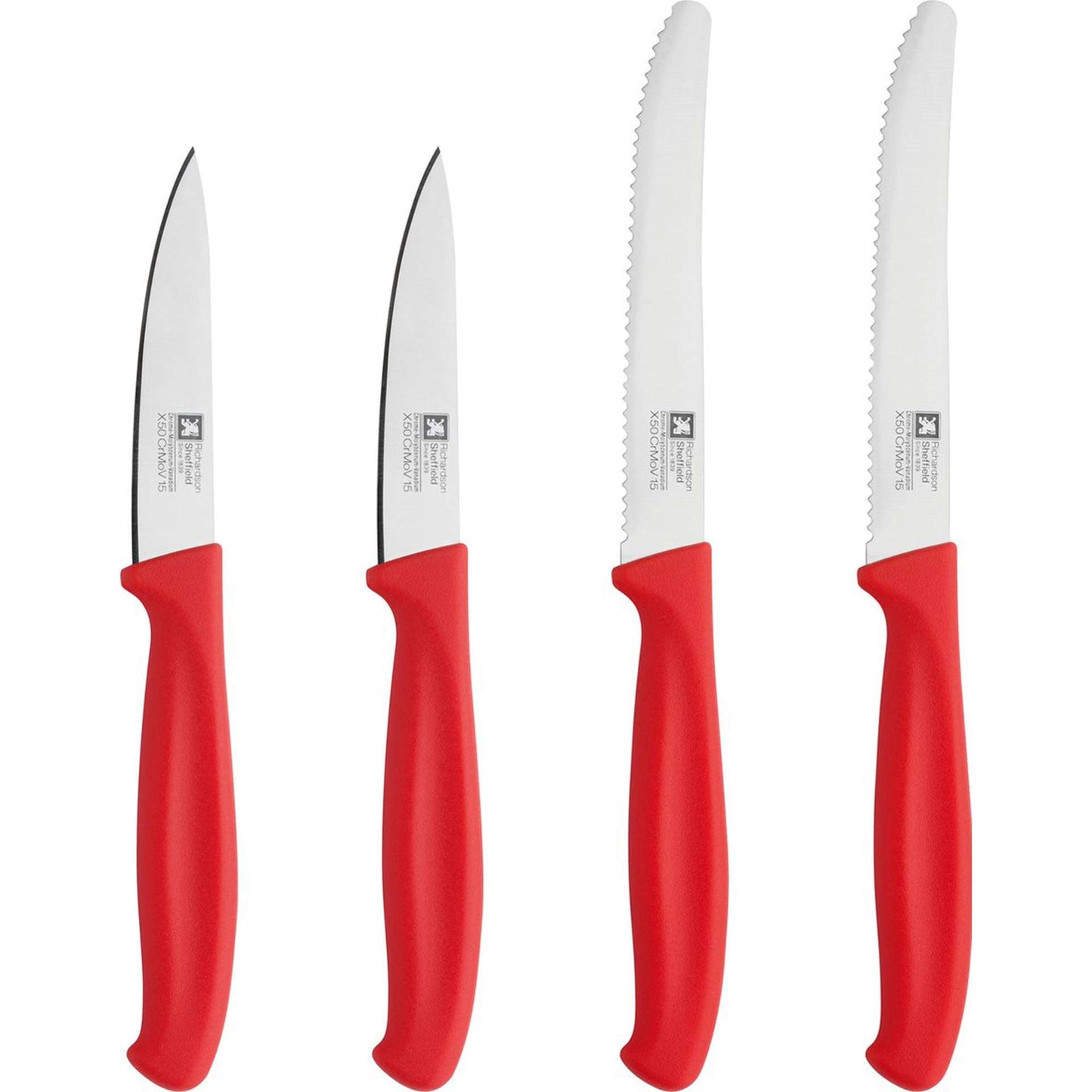 Keukenmessen set - 4-delig - 4 Personen - Sup r cut