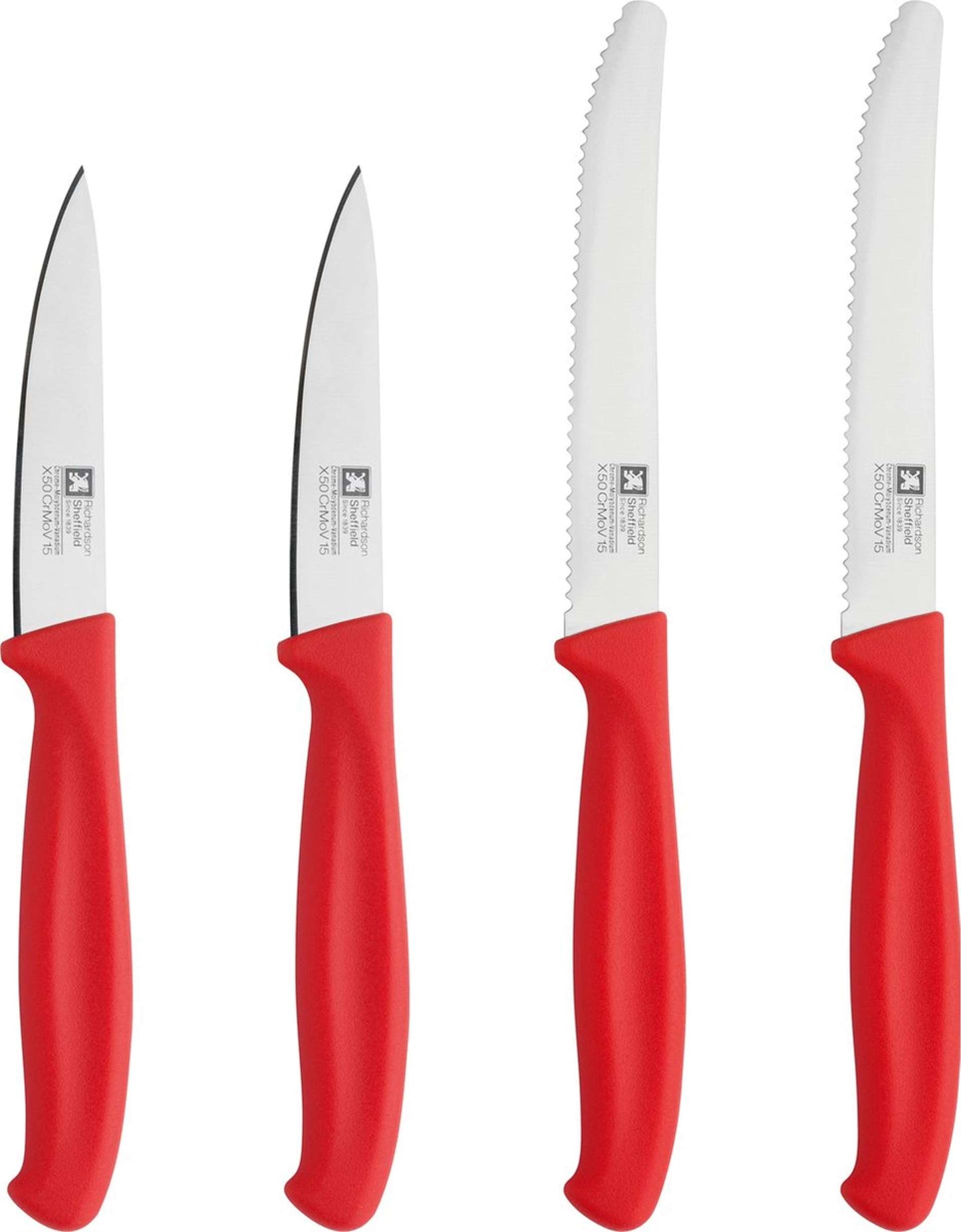 Keukenmessen set - 4-delig - 4 Personen - Sup r cut