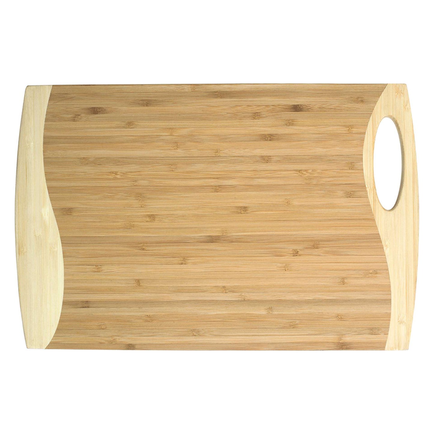 Wave Cutting Board - 1-piece - Bamboo
