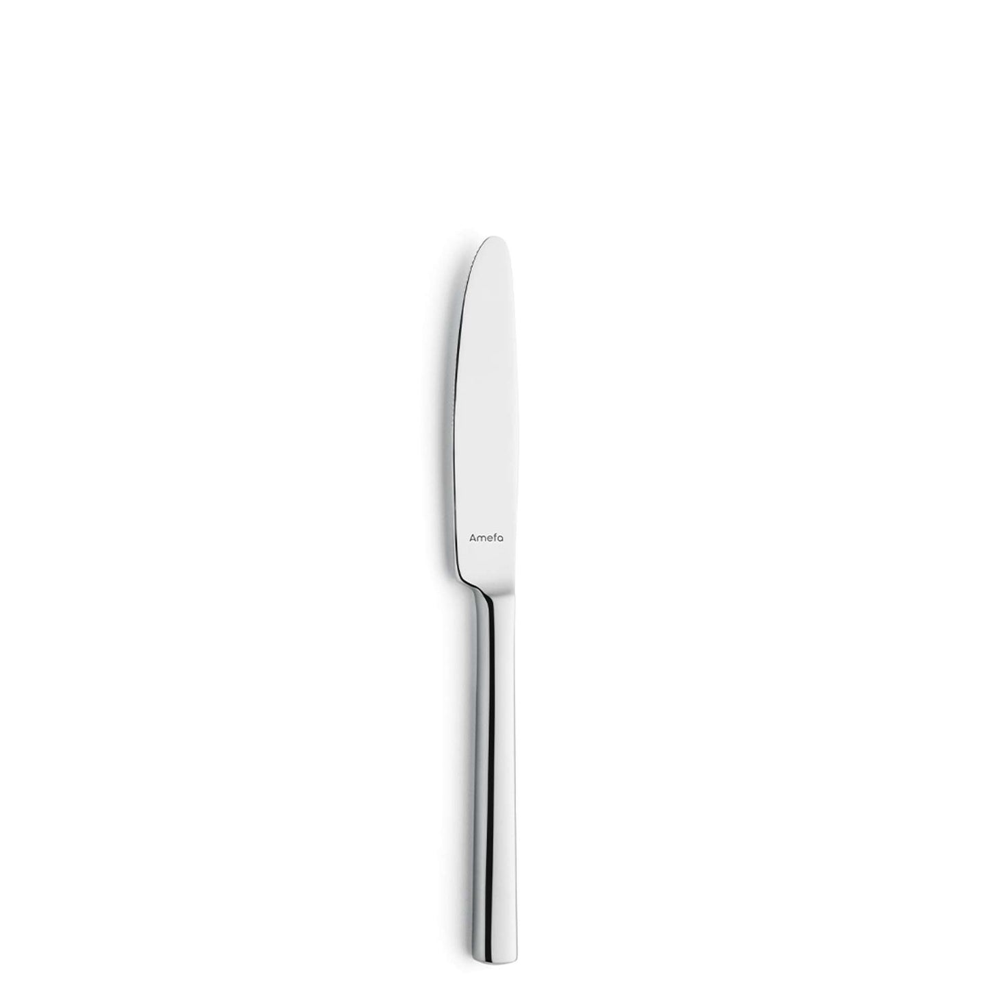 Colorado Dessert Knives Set Solid Handle - 2 Persons - 2-Piece - Silver Colored