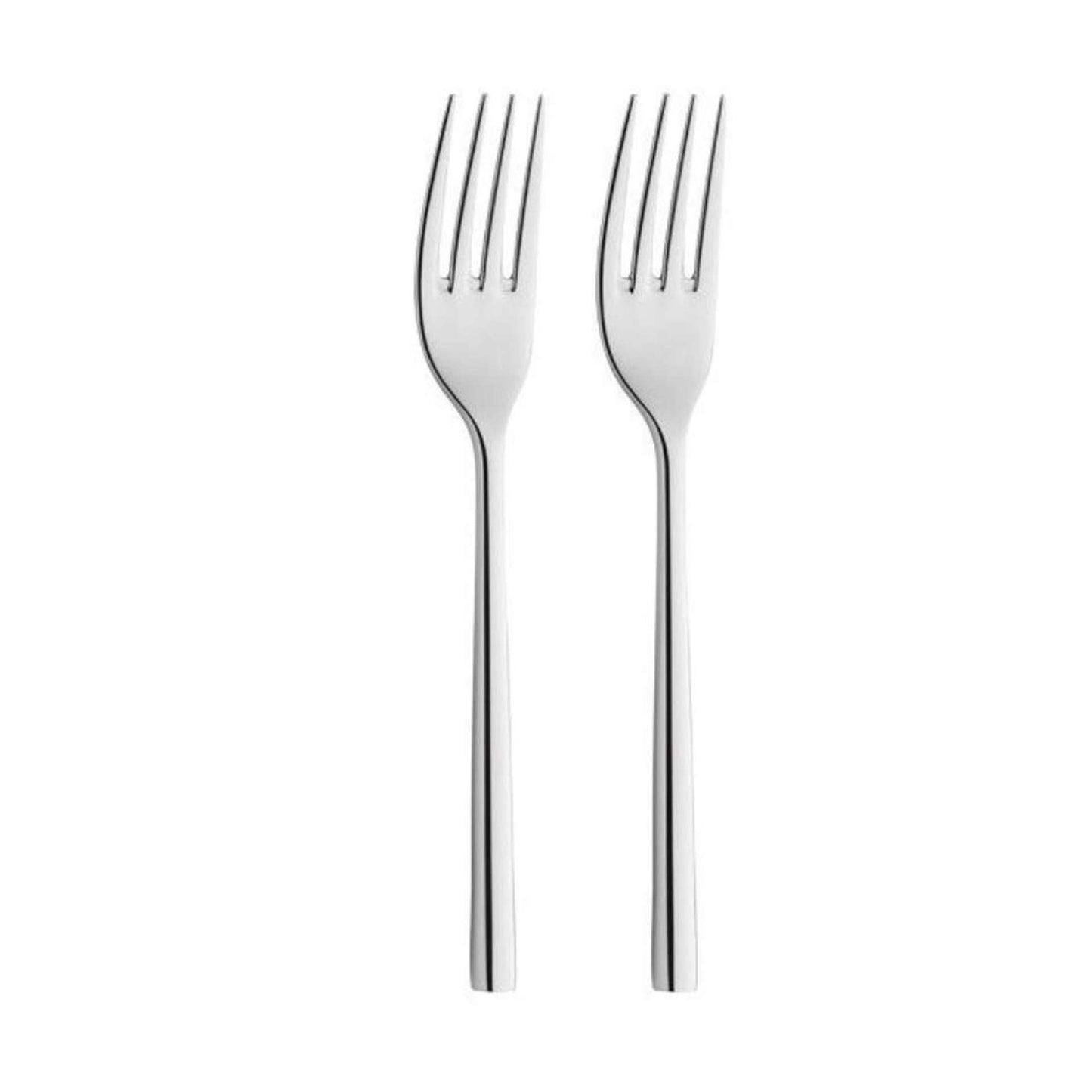 Colorado - Dessertvorken set - 2 Personen - 2-delig - Zilverkleurig