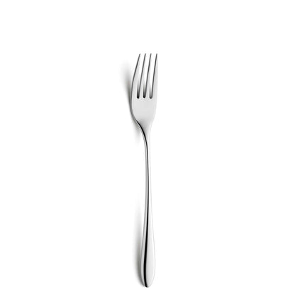 Cuba Cutlery Set - 6 Persons - 24 Pieces - Silver Colored