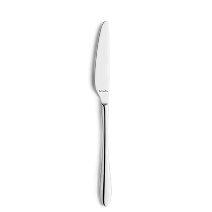 Cuba Cutlery Set - 6 Persons - 24 Pieces - Silver Colored