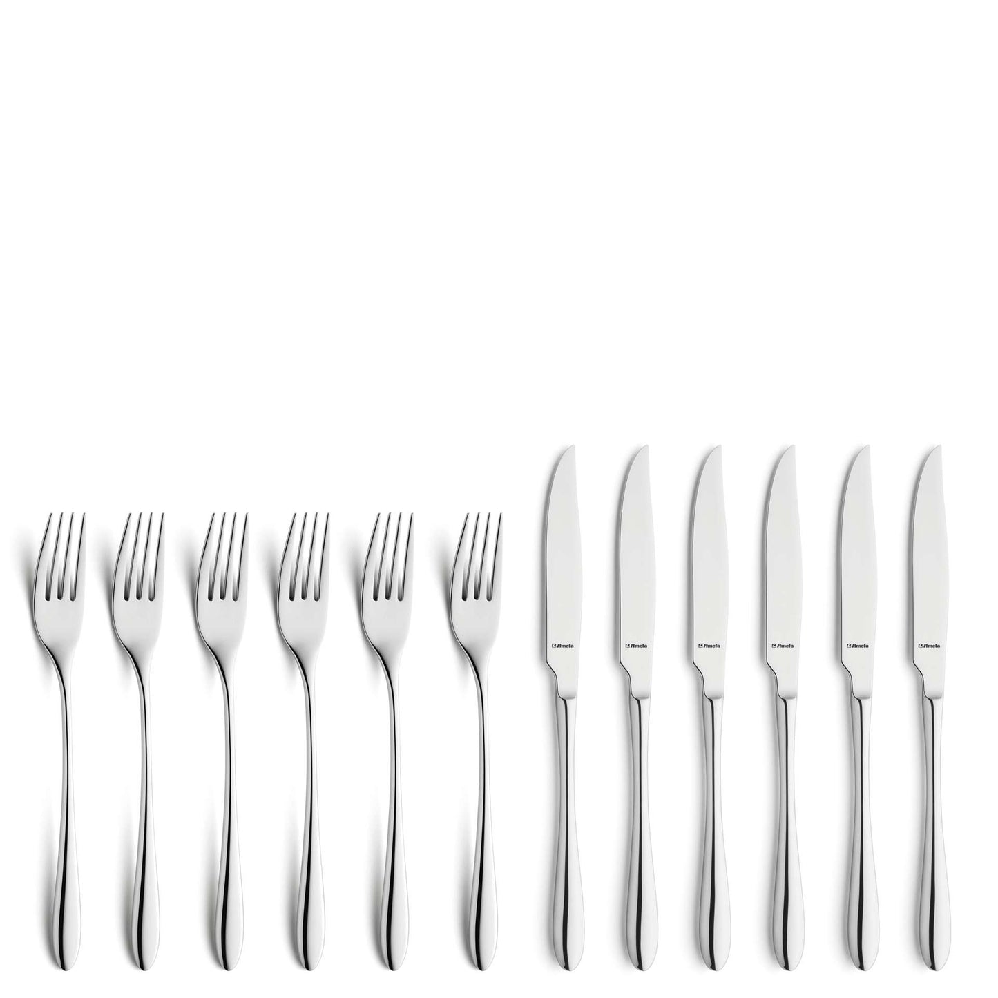 Steakbestek set - 12-delig - 6 Personen - Cuba