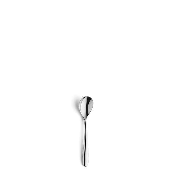 Cuba Mocha/Espresso Spoon Set - 6 Persons - 6-Piece - Silver Colored