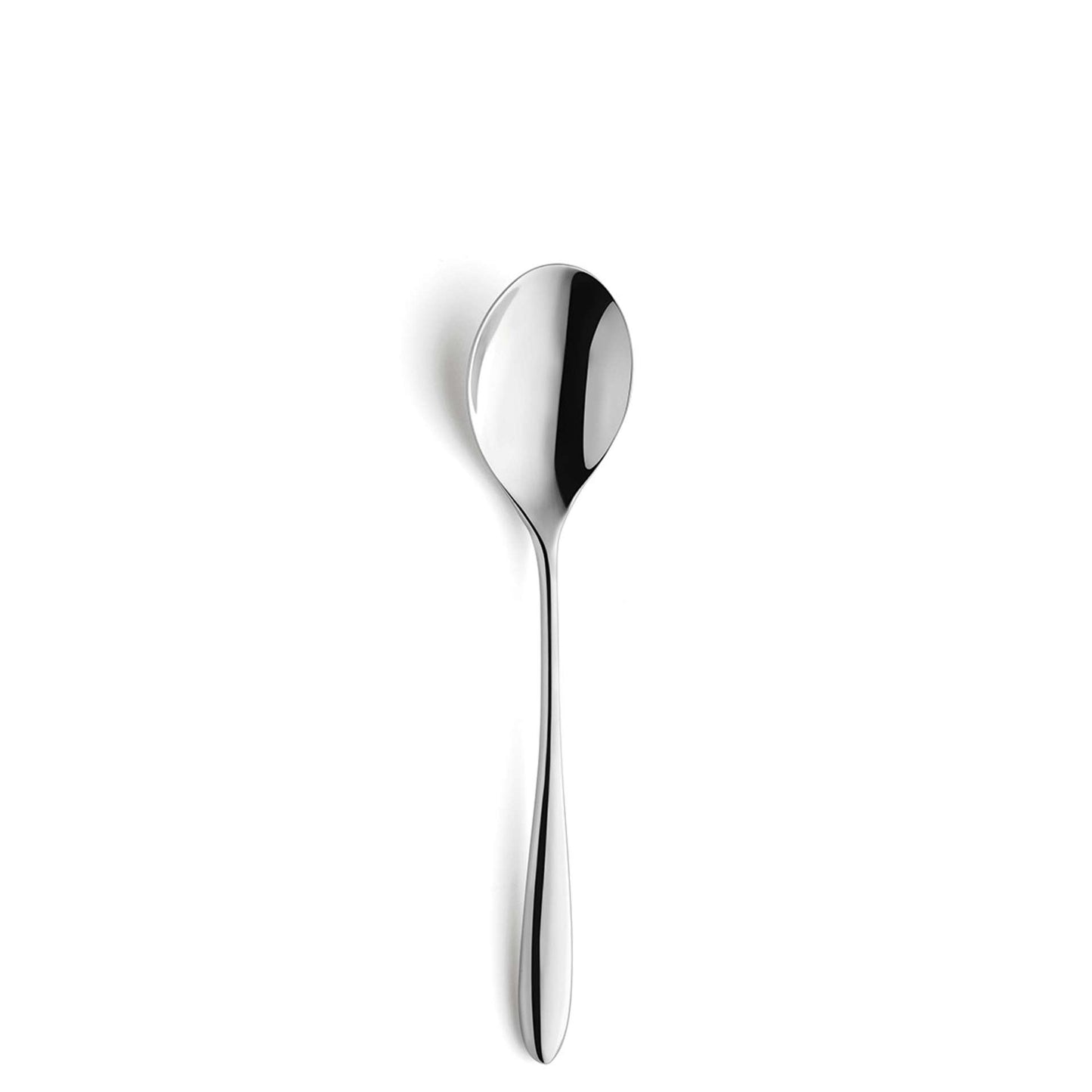 Cuba Dessert Spoon Set - 2 Persons - 2-Piece - Silver Colored