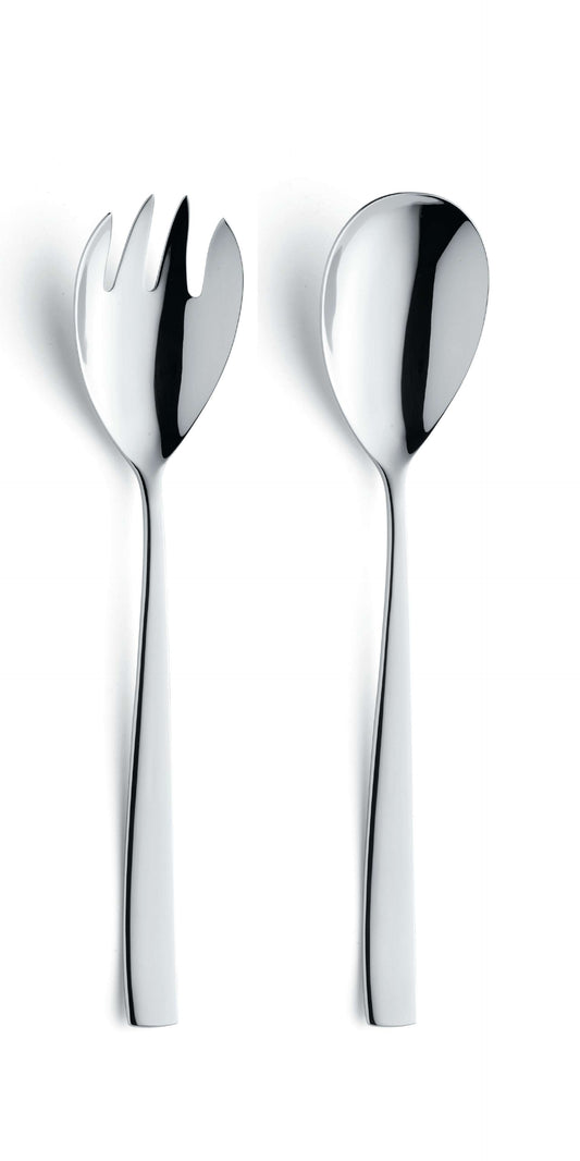 Martin - Saladebestek set - 2-delig - Zilverkleurig