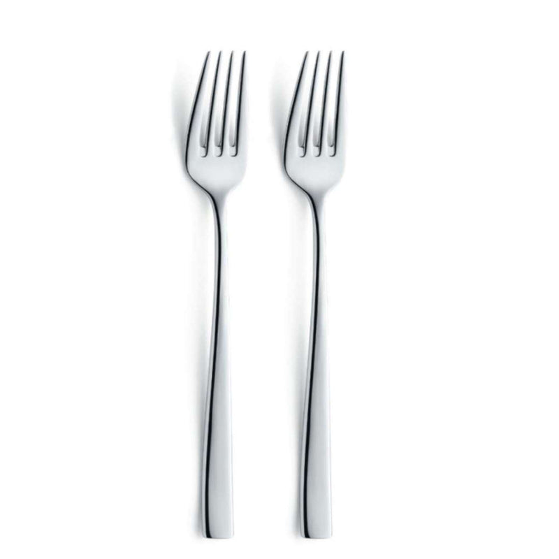 Martin - Tafelvork Set - 2 Personen - 2-delig - Zilverkleurig