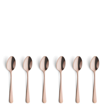 AUSTIN - Mocca-/Espressolepels set - PVD - mat