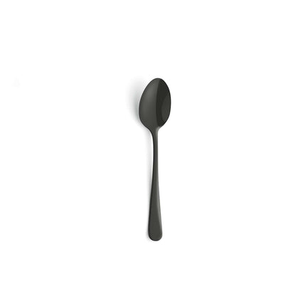 Austin Mocca/Espresso Spoon Set - 6 Persons - 6-Piece - Black
