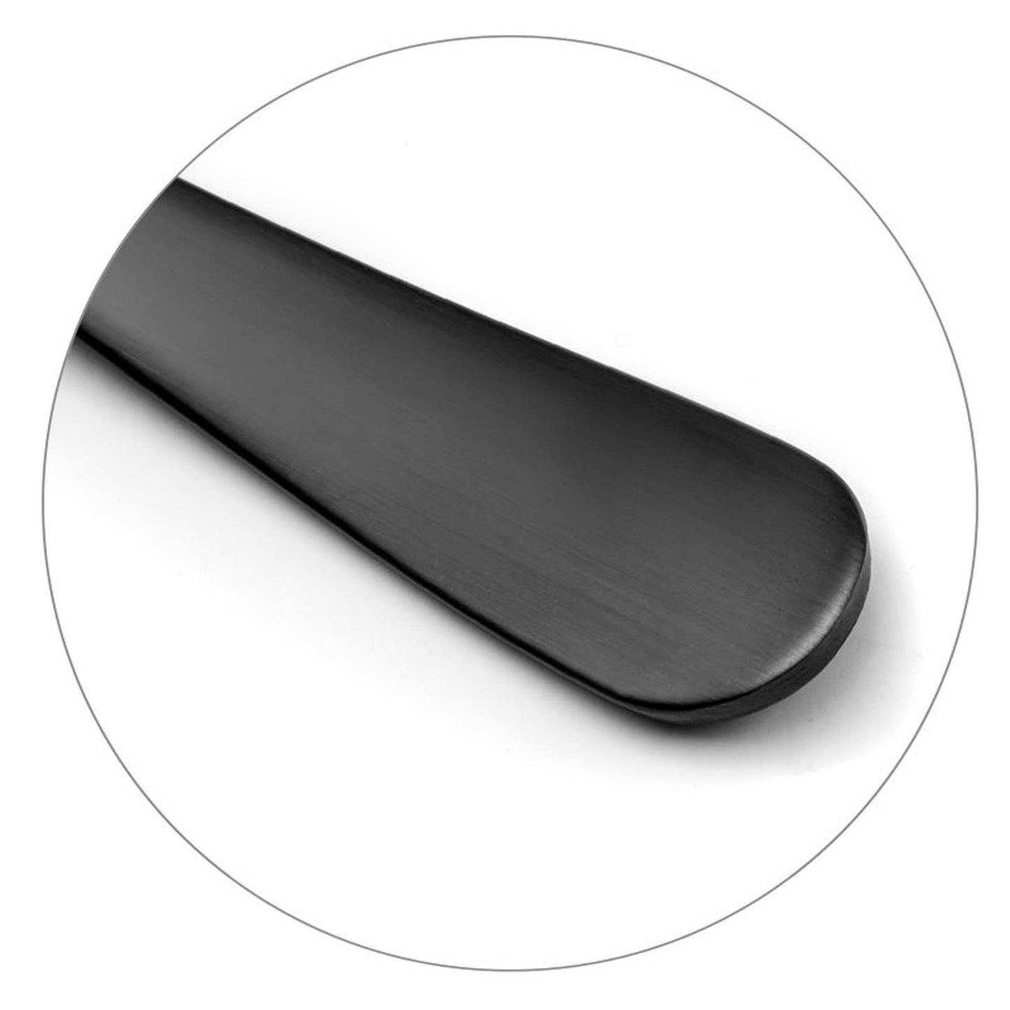 Austin Longdrink/Latte macchiato spoon set - 6 persons - 6-piece - Black