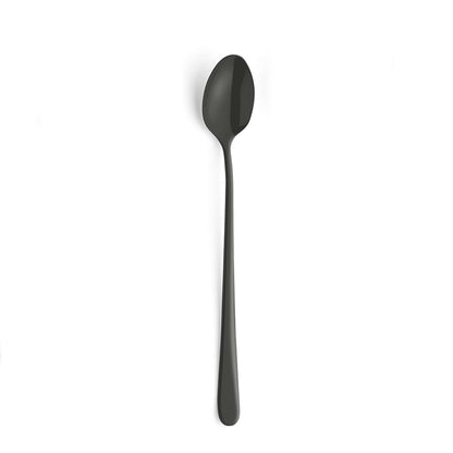 Austin Longdrink/Latte macchiato spoon set - 6 persons - 6-piece - Black