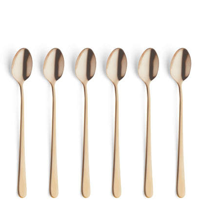 AUSTIN - Longdrink-/Latte macchiato lepels set - PVD - mat