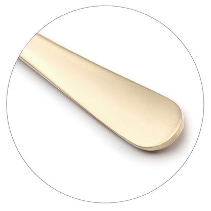 AUSTIN - Mocca-/Espressolepels set - PVD - mat