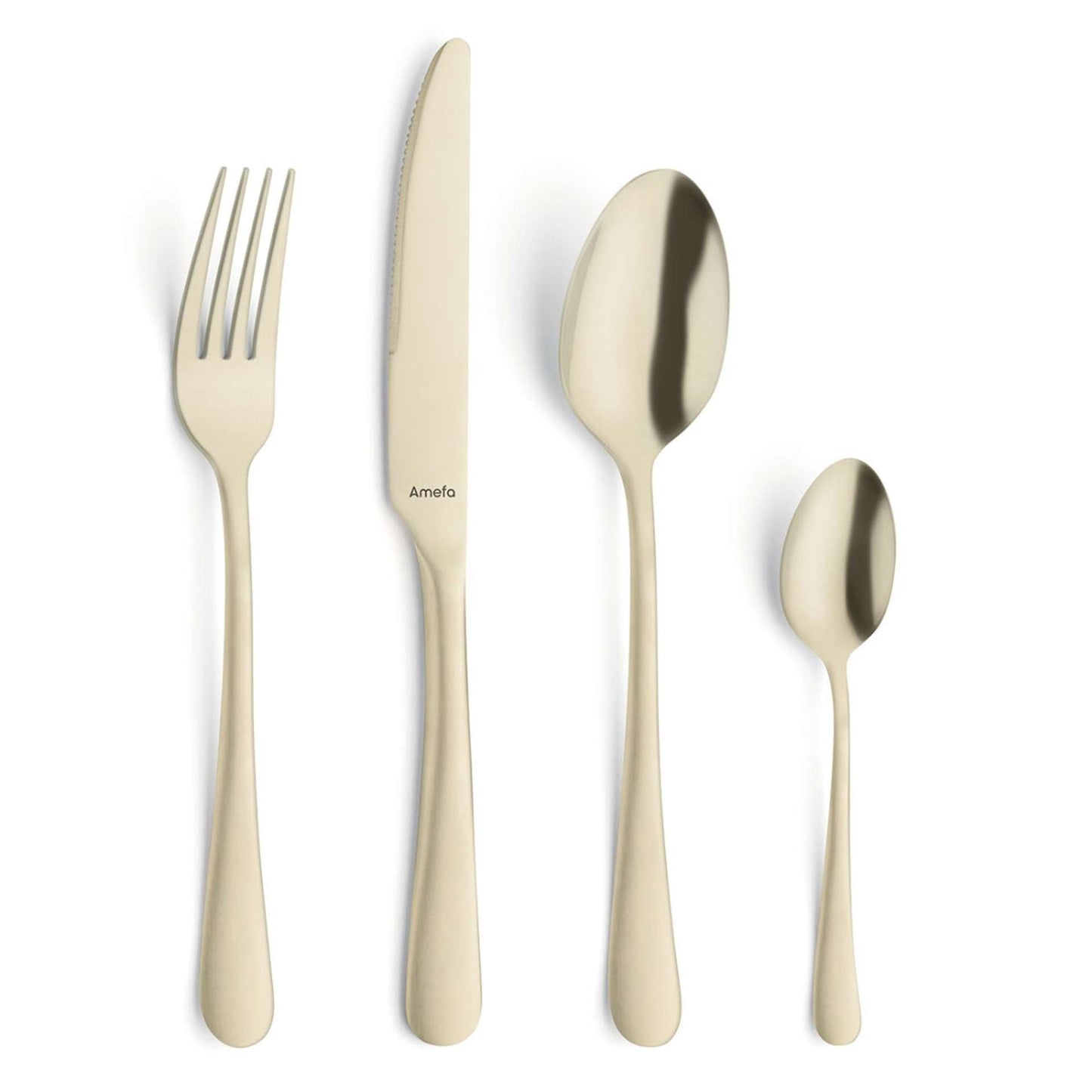 Austin Cutlery Set - 6 Persons - 24-piece - Champagne