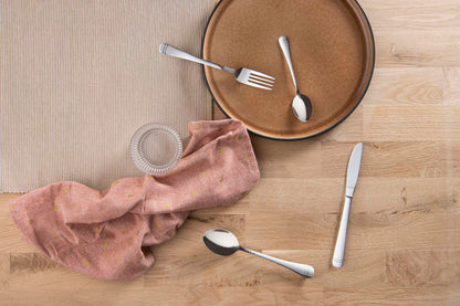 Palermo Cutlery Set - 6 Persons - 24 Pieces - Silver Colored
