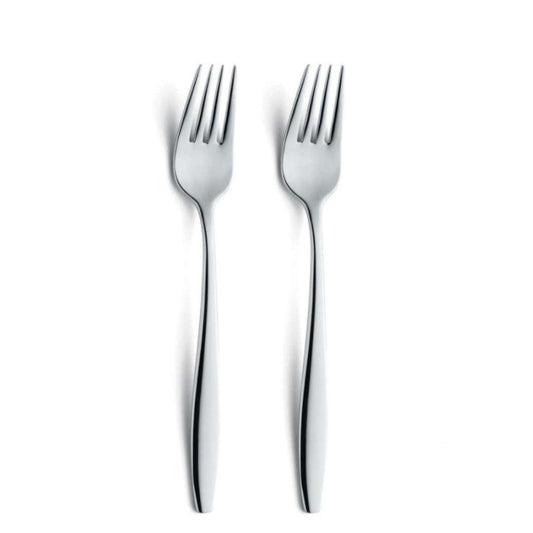 Florence - Tafelvork Set - 2 Personen - 2-delig - Zilverkleurig