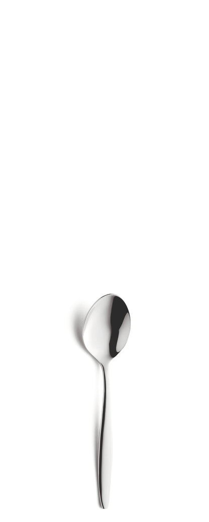 Florence Mocca/Espresso Spoon Set - 4 Persons - 4-Piece - Silver Colored