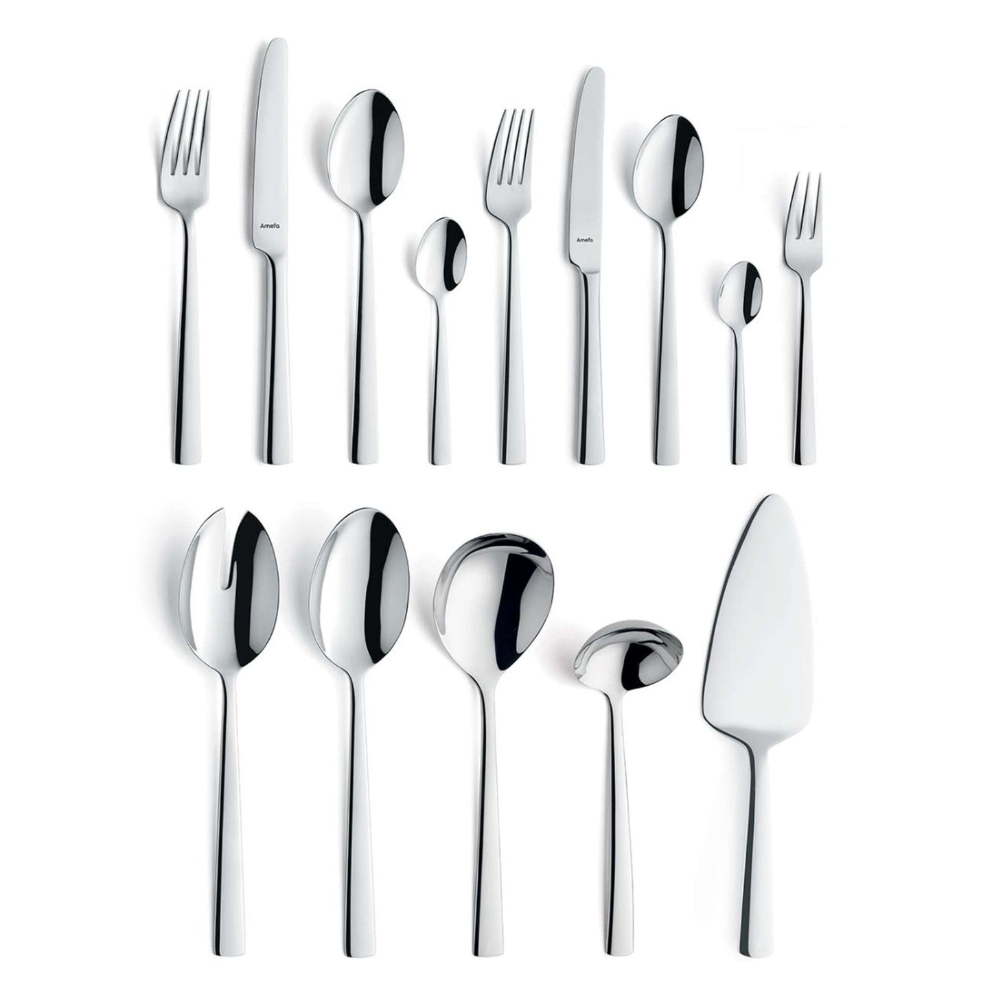 Bestekset - 60-delig - 6 Personen - Moderno