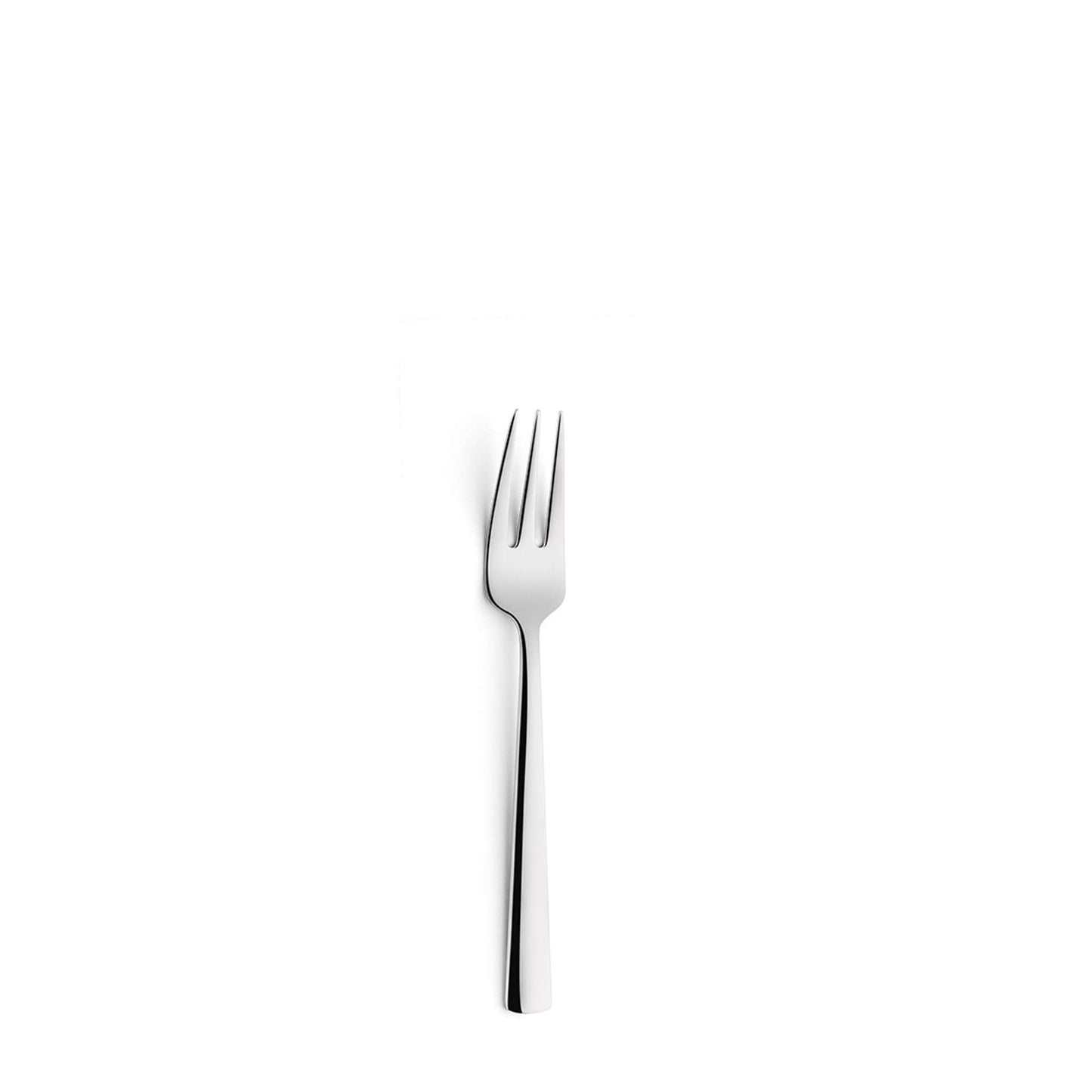 Moderno Pastry Fork Set - 6 Persons - 6-Piece - Silver Colored