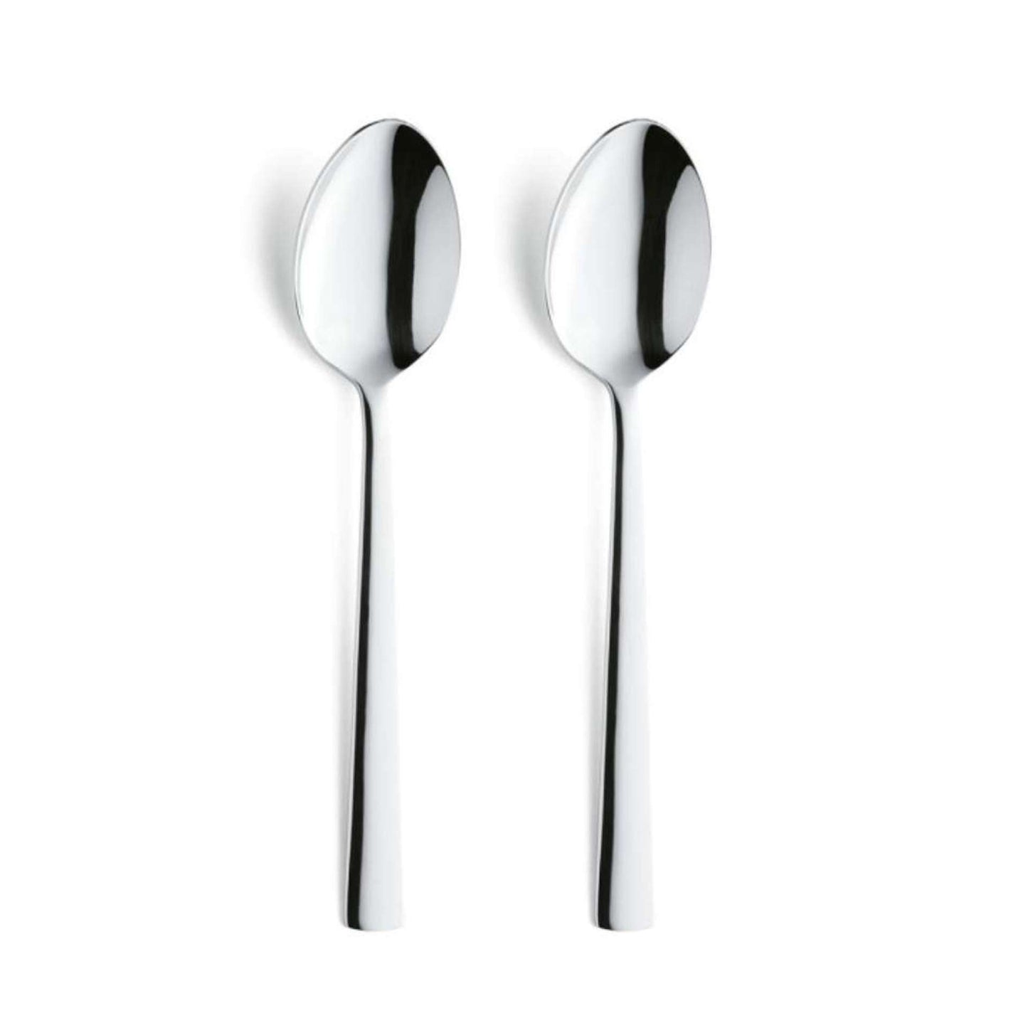 Moderno Table Spoon Set - 2 Persons - 2-piece - Silver Colored