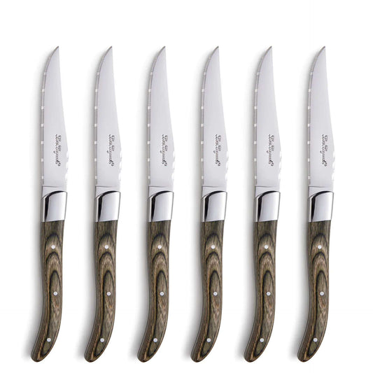 Steakmessen Set - 6-delig - 6 Personen -