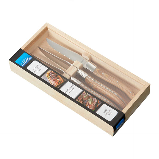 ROYAL STEAK - Steakmessen set - hoogglans