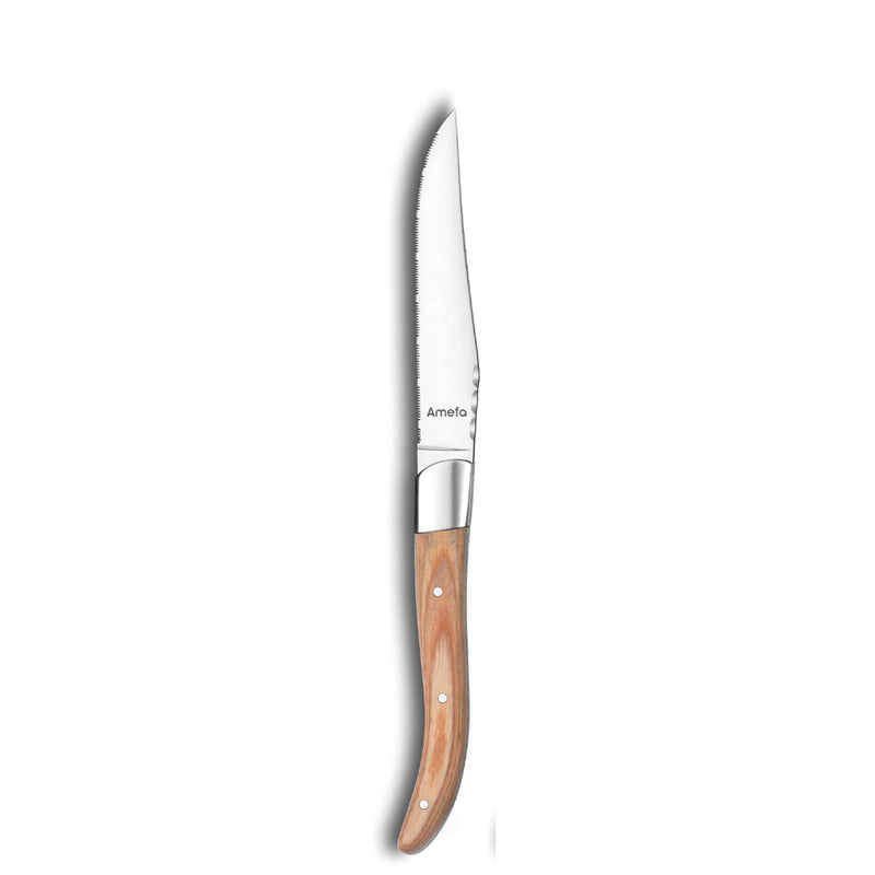 Royal Steak Steak knife set - 4 persons - 4-piece - Wood