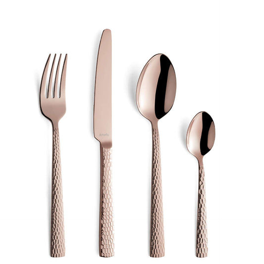 Felicity Cutlery Set - 6 Persons - 24 pieces - Rose Champagne