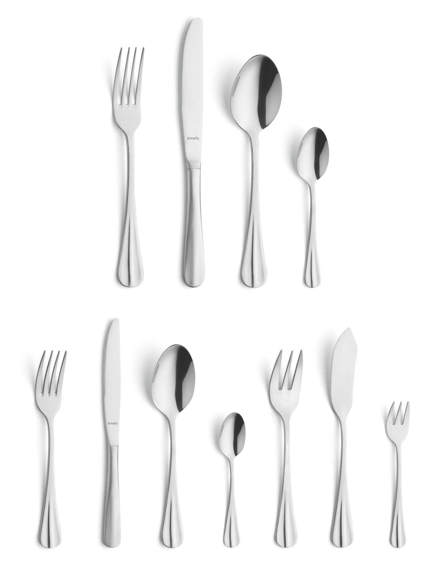 Bestekset - 66-delig - 6 Personen - Daily