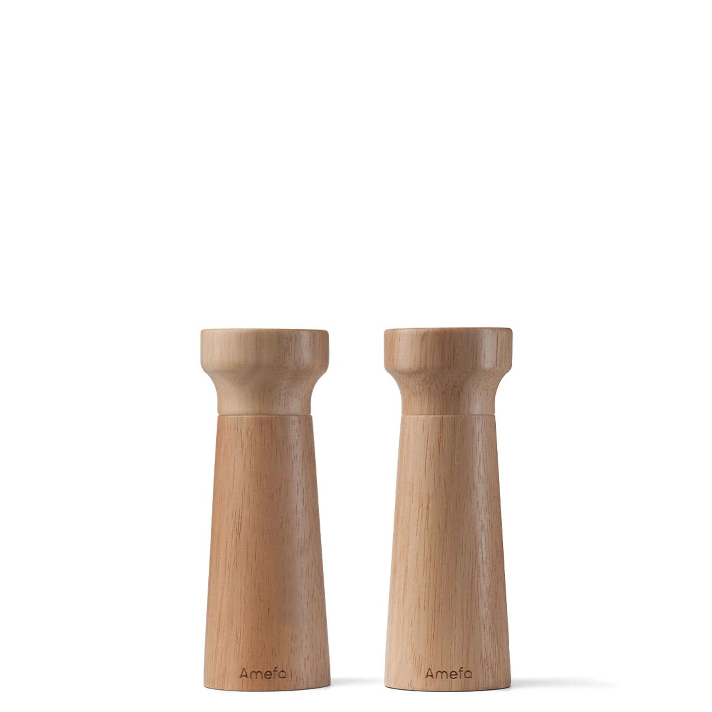 Modern Wood Salt and Pepper Mill Set - 2-piece - Wood