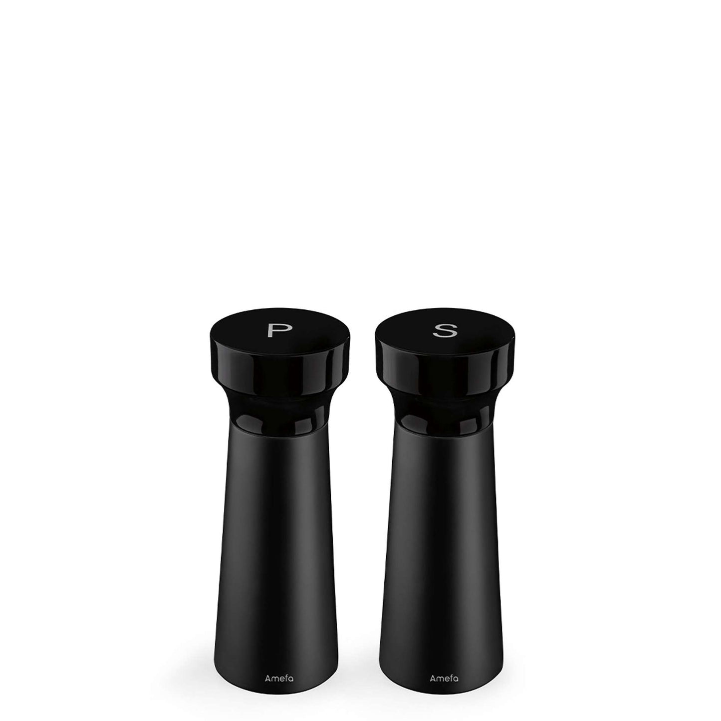 Modern Wood - Zout- en Pepermolen Set - 2-delig - Zwart