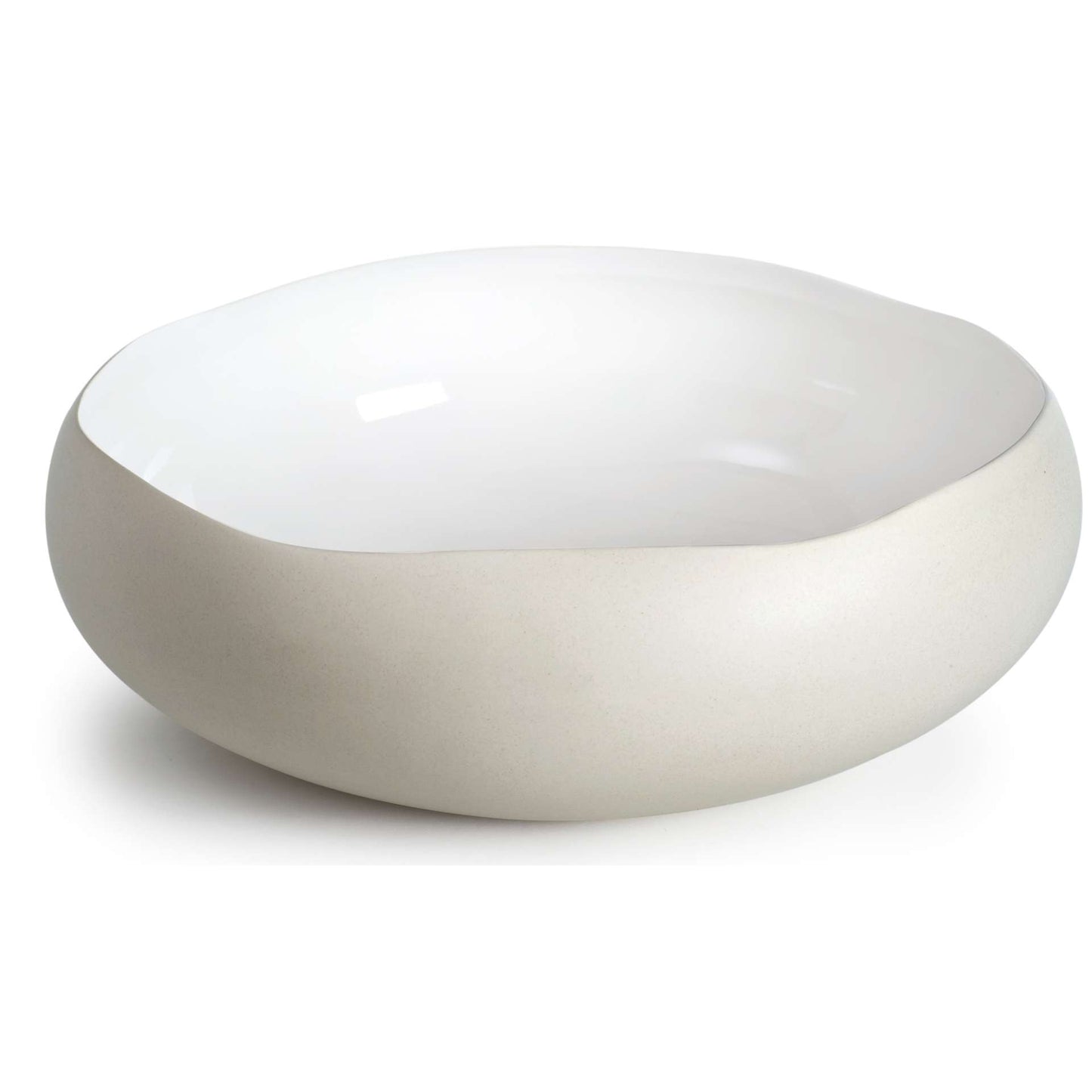 Kom 34 x 34 x 11,5 cm - 1-piece - Oslo white