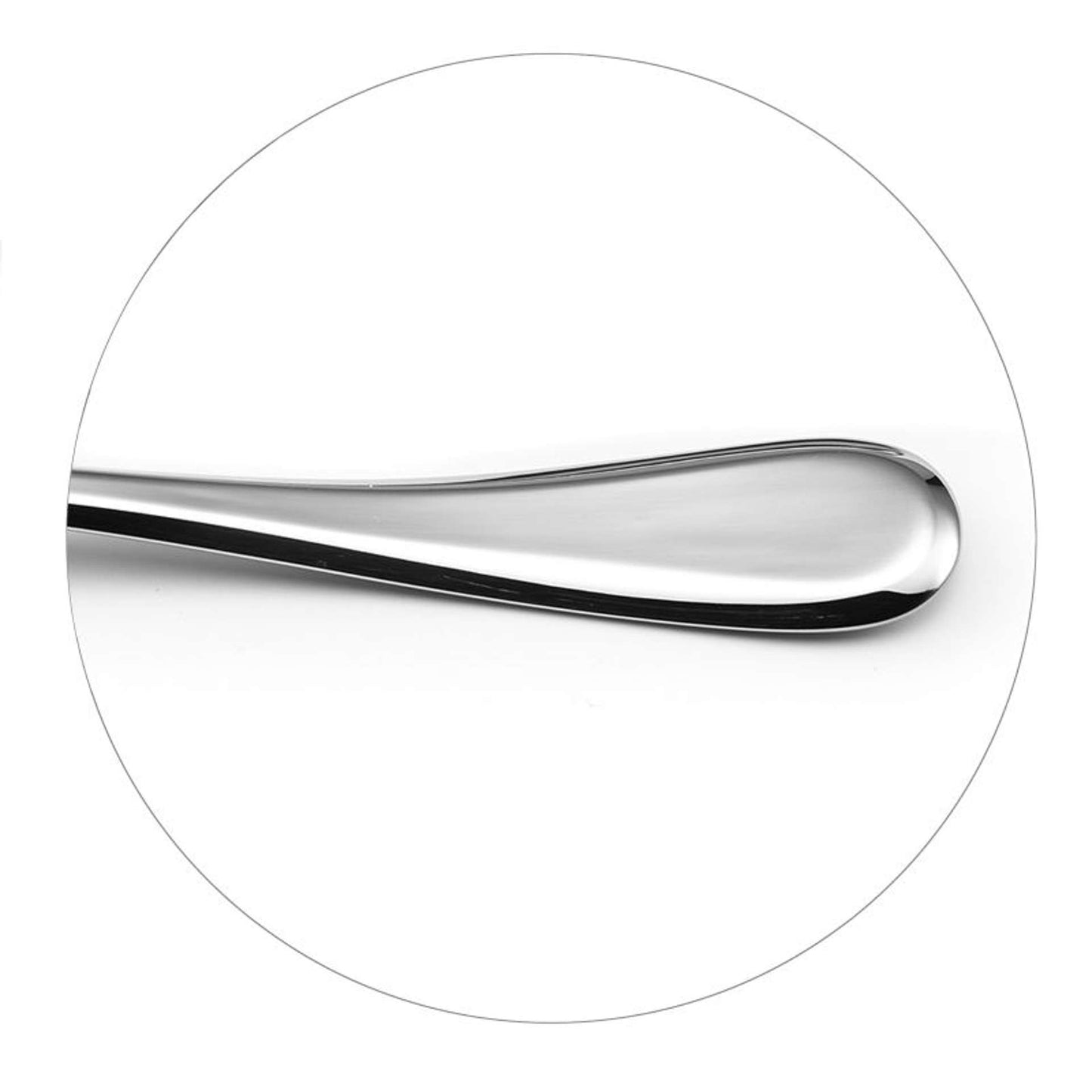 Drift Cutlery Set - 12 Persons - 84 Pieces - Silver Colored