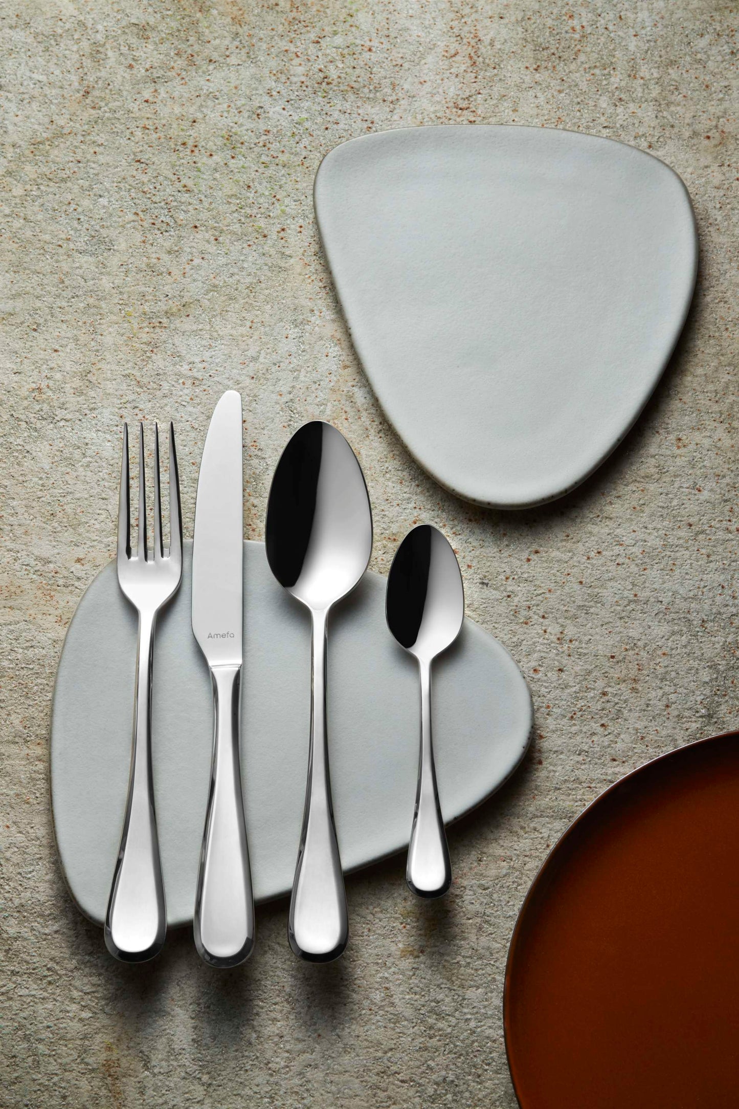 Dessertmessen set massief handvat - 2-delig - 2 Personen - Drift