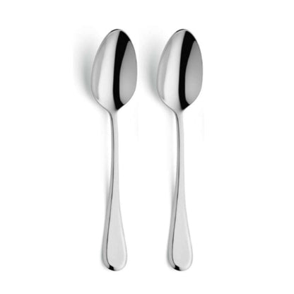 Drift Table Spoon Set - 2 Persons - 2-piece - Silver Colored