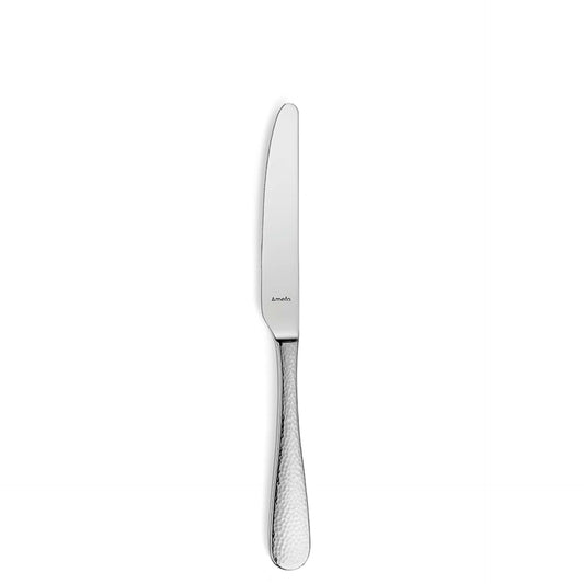 Sierra Dessert Knives Set Solid Handle - 2-Piece - Silver Colored