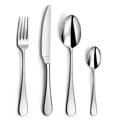 Venus Cutlery Set - 24 Pieces - Silver Colored