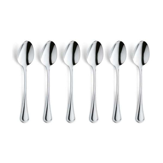 Haydn Koffielepels set - 6 Personen - 6-delig - Zilverkleurig