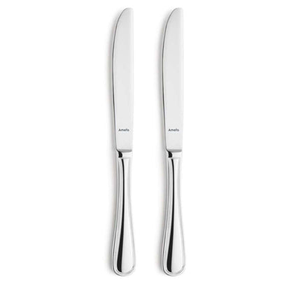 Dessertmessen set massief handvat - 2-delig - 2 Personen - Haydn