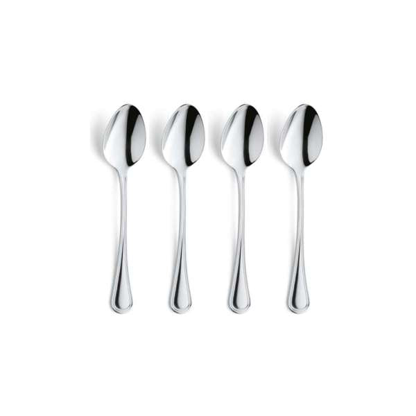 Haydn Koffielepels set - 4 Personen - 4-delig - Zilverkleurig