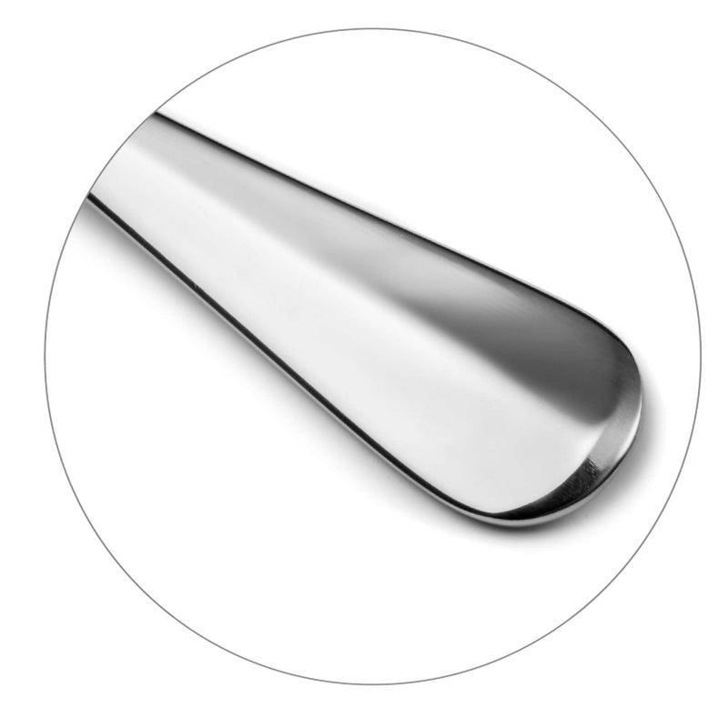Baguette - Koffielepels set - 6 Personen - 6-delig - Zilverkleurig