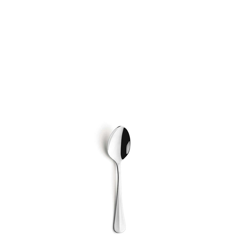 Baguette Mocha/Espresso Spoon Set - 6 Persons - 6-Piece - Silver Colored