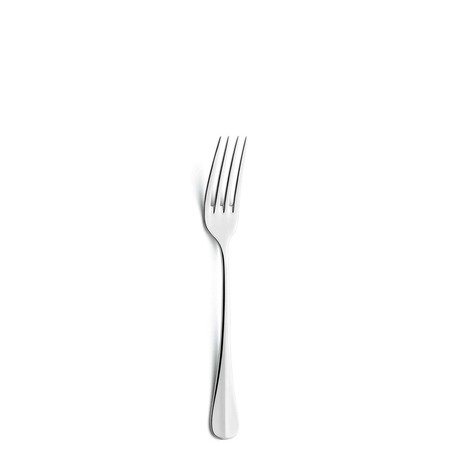 Baguette Dessert Forks Set - 2 Persons - 2-Piece - Silver Colored