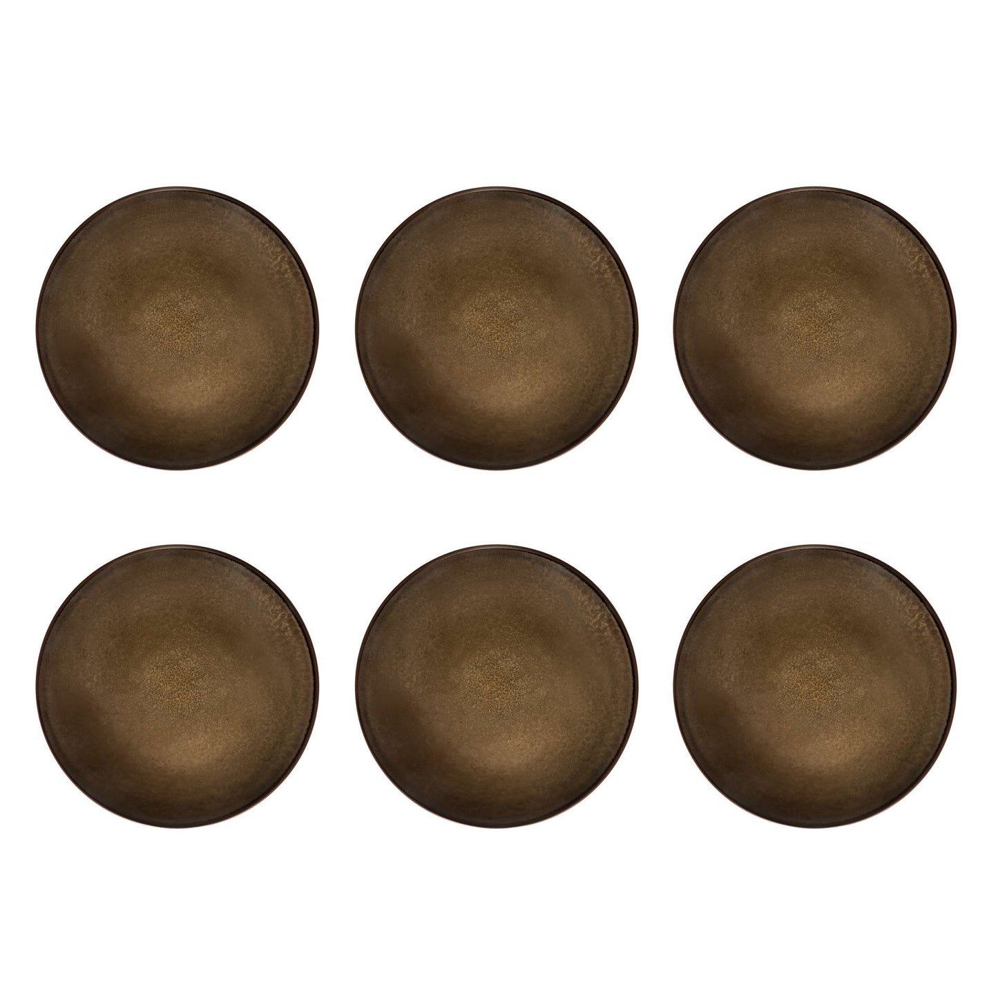 Dinerbord 26,5 cm (set van 6) - 6-delig - Feeling bronze