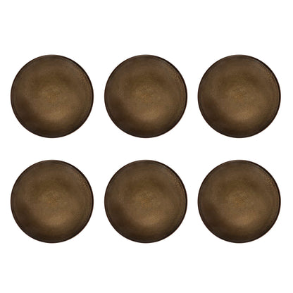 Dinerbord 26,5 cm (set van 6) - 6-delig - Feeling bronze