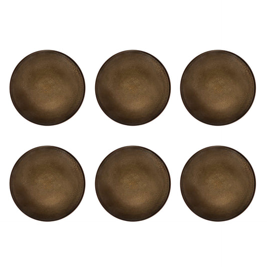 Dinerbord 26,5 cm (set van 6) - 6-delig - Feeling bronze